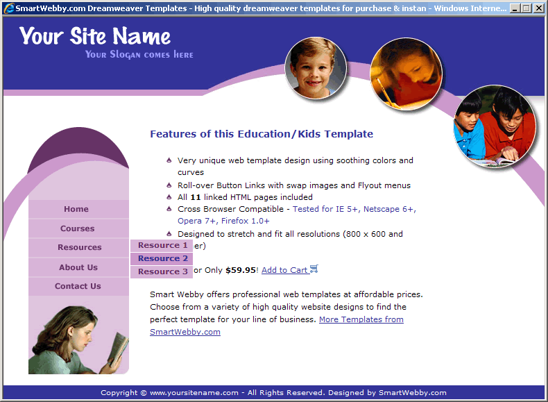 education template