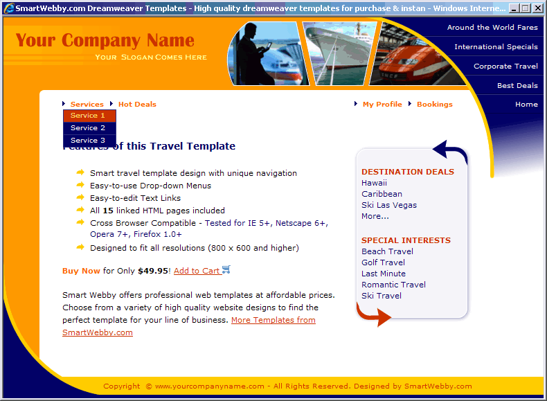 sample template