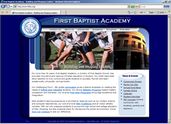 First Baptist Academy, Huston