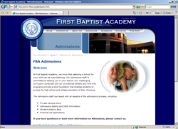 First Baptist Academy, Huston