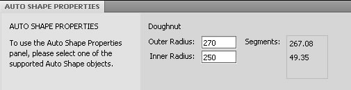 Auto Shape Properties