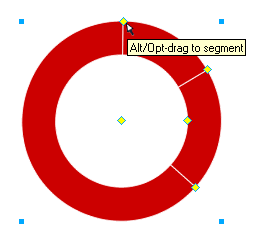 Alt/opt-drag to segment