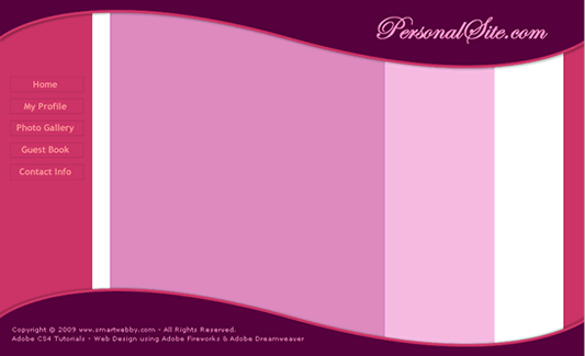 layout with navigation