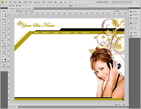 Dream Weaver Templates on Dreamweaver Template 1122   Business Template  Personal Template