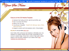 CSS dreamweaver template 1121 - general