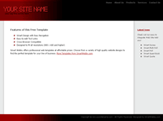 Free Dreamweaver Template 4