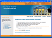 css template government 124
