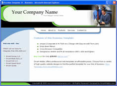 CSS dreamweaver template 21 - business