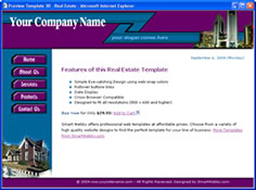 CSS dreamweaver template 30 - real estate