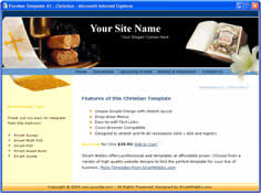 CSS dreamweaver template 42 - christian