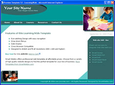 CSS dreamweaver template 52 - education/kids