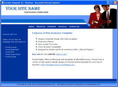 CSS dreamweaver template 65 - business