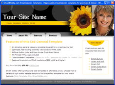 CSS dreamweaver template 118 - personal/general