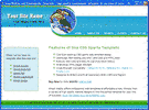 CSS dreamweaver template 140 - Sports